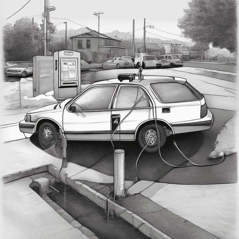 Meter's display frozen. Barrier remains.
